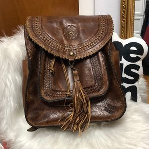 Patricia Nash Leather Backpack Purse